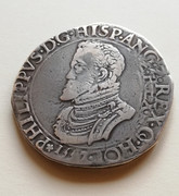 Felipe de plata 1557 Condado de Holanda (Dordrecht) A>